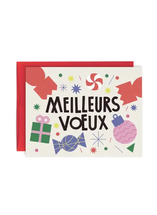 Carte de souhaits - Meilleurs voeux - Paperole