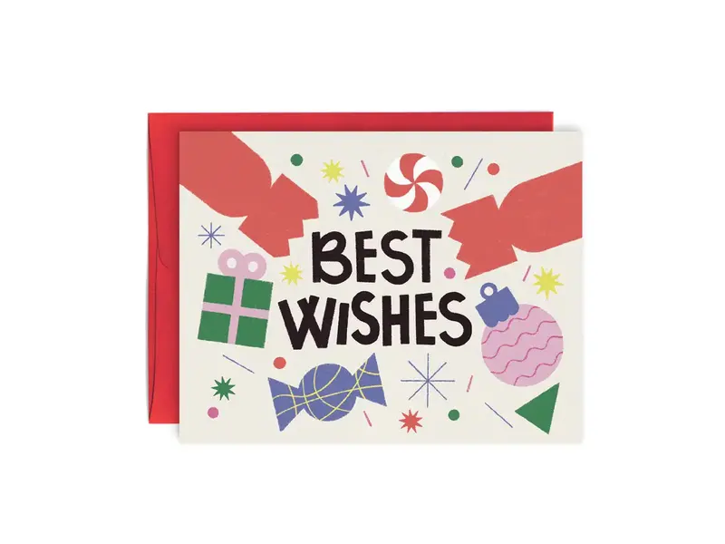 Paperole Carte de souhaits - Best Wishes - Paperole