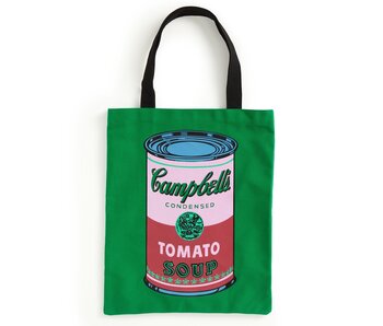 Sac réutilisable en toile - Campbell's Soup Andy Warhol - Vert