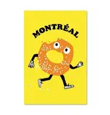Paperole Carte postale - Bagel Montréal - Francis Léveillée - Paperole