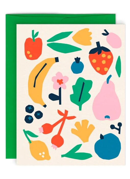 Carte de souhaits - Fruits - Myriam Van Neste - Paperole