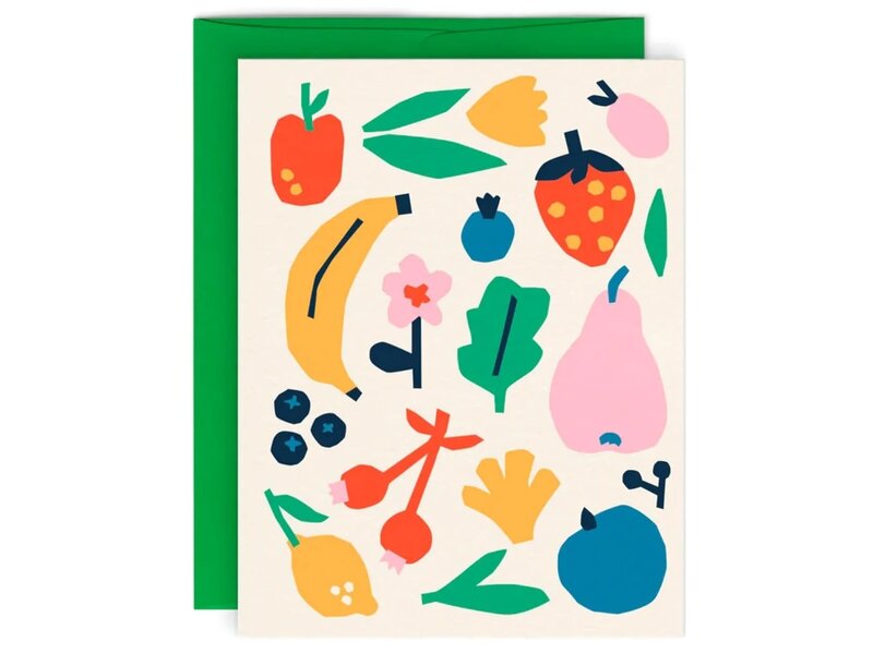 Paperole Carte de souhaits - Fruits - Myriam Van Neste - Paperole