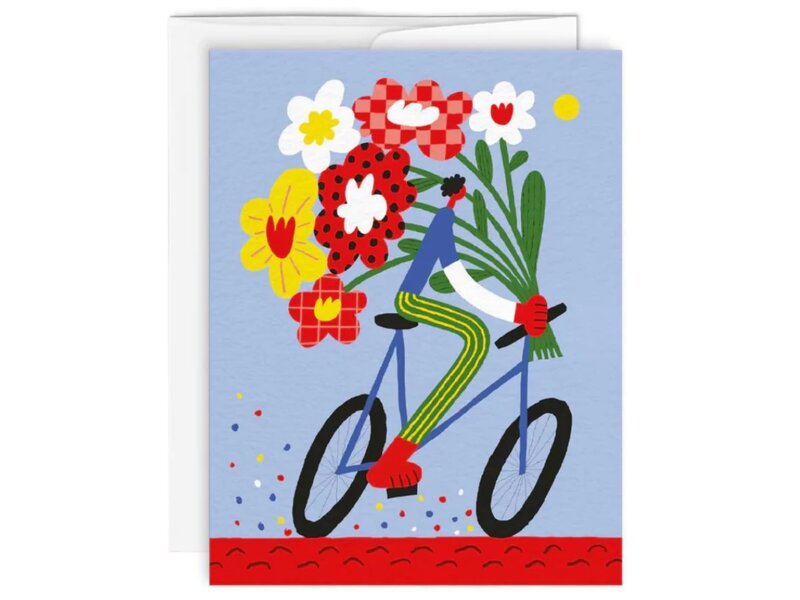 Paperole Carte de souhaits - Tour de fleurs - Anastacia Sholik - Paperole