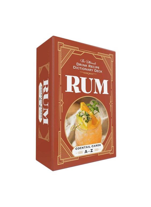 Rum Cocktail Cards A-Z : The Ultimate Drink Recipe Dictionary Deck - Adams Media