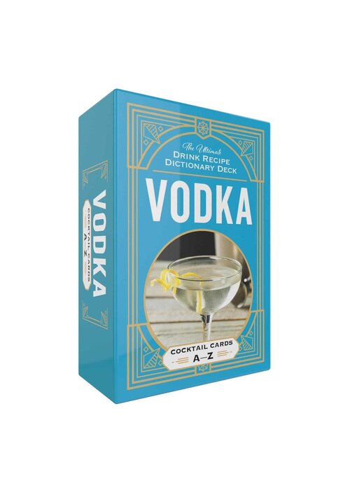 Vodka Cocktail Cards A-Z : The Ultimate Drink Recipe Dictionary Deck - Adams Media