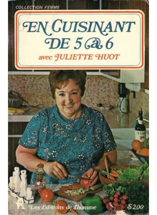 Livre d'occasion - En cuisinant de 5@6 - Juliette Huot