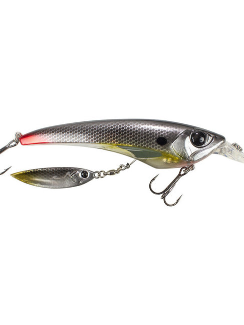 Lunkerhunt boshi-blade silver side