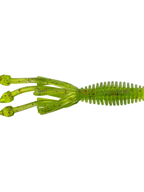 Lunkerhunt micro typhon watermelon red fleck