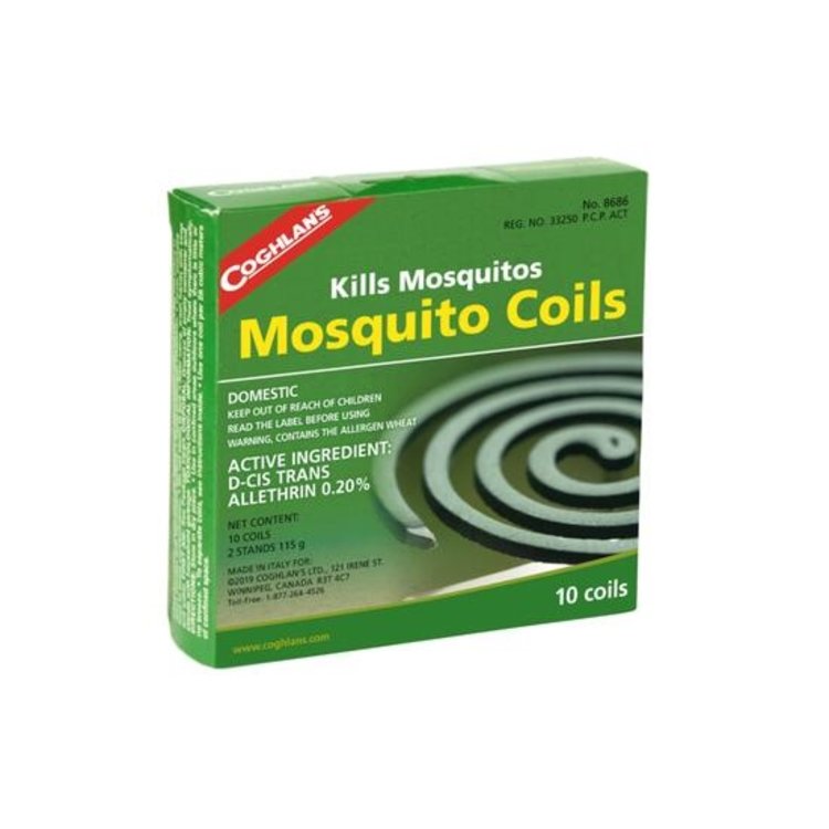Coghlans kills mosquitos. mosquito coil