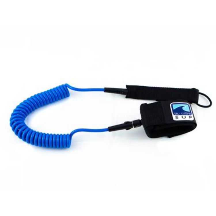 BluWave 10' coil leash blue