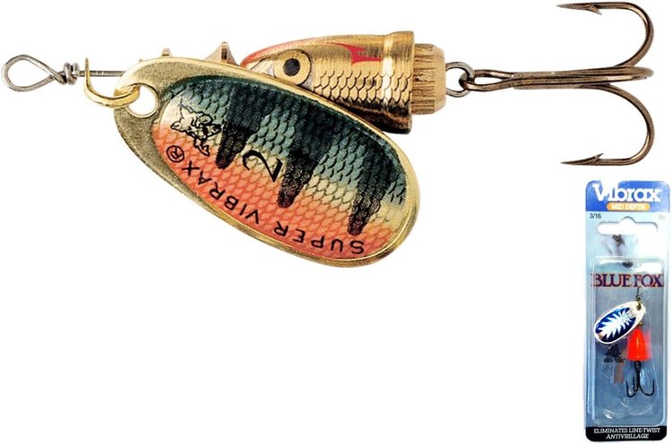 Rapala classic vibrax 04 wildeye 3/8 perch