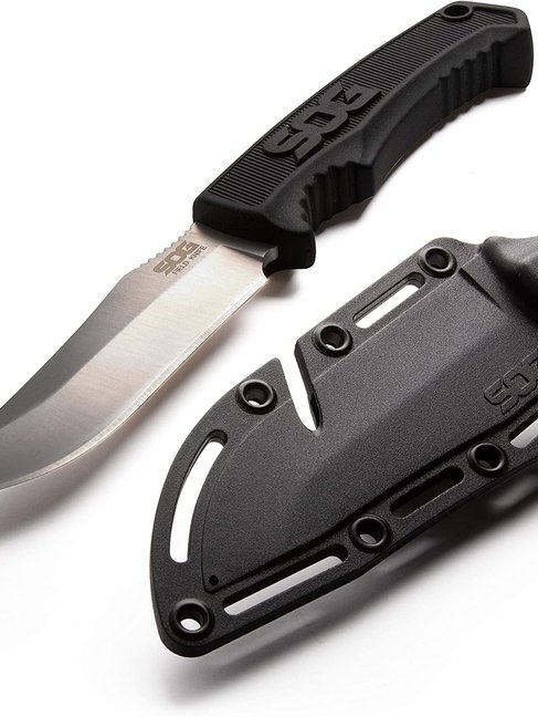 GSM outdoors SOG-FK1001-CP field knife satin GRN
