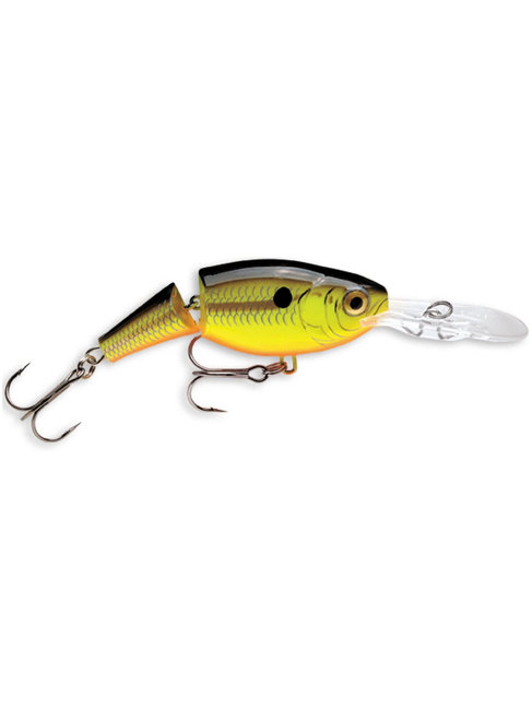 Rapala jointed shad rap 07 chartreuse black