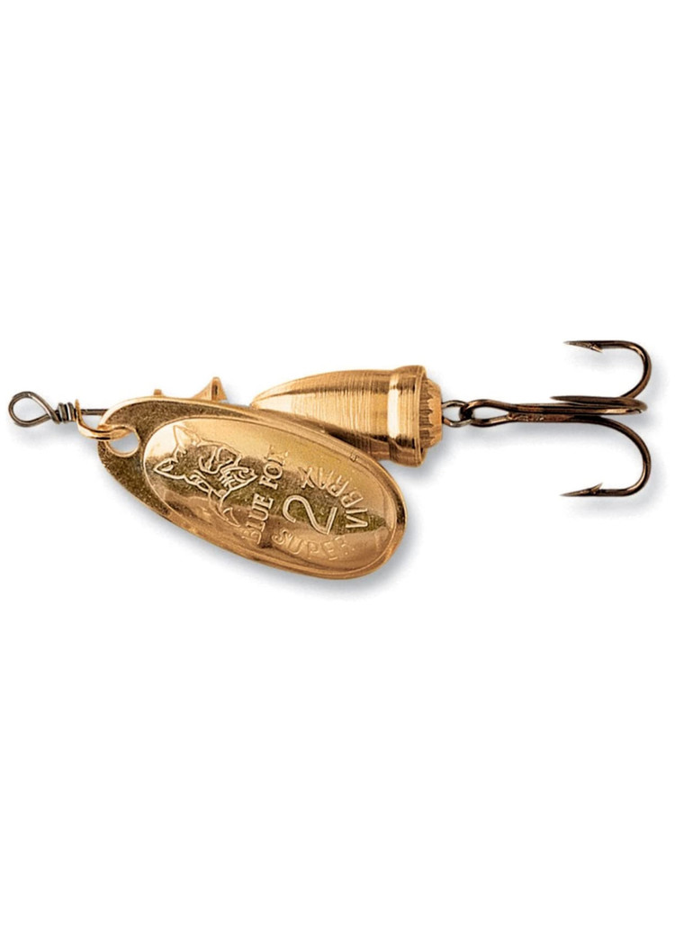 Rapala classic vibrax 02 plated 3/16 gold/gold