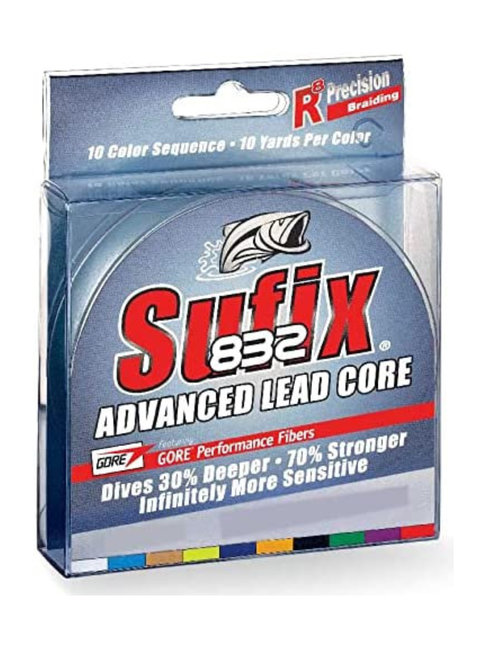 Rapala 832 advanced lead core 18lb metered