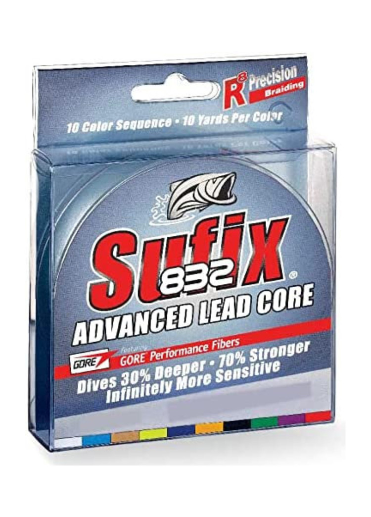 Rapala 832 advanced lead core 18lb metered