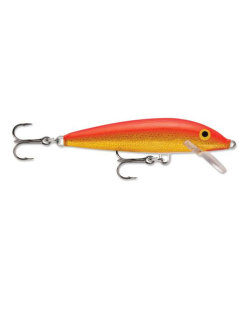 Rapala original floating 07 gold fluorescent red