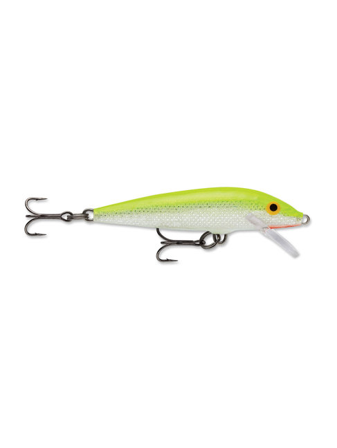 Rapala original floating 13 silver fluorescent chartreuse