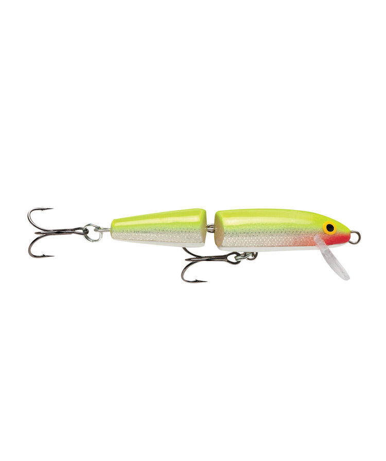 Rapala jointed 11 silver/chartreuse