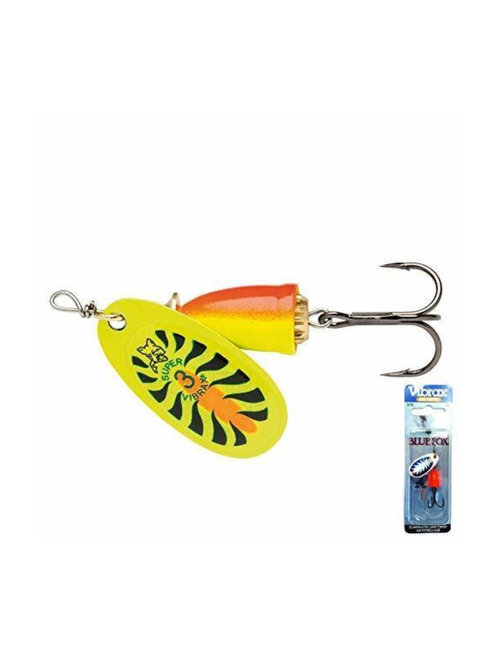 Rapala classic vibrax 04 painted 3/8 firetiger/firetiger