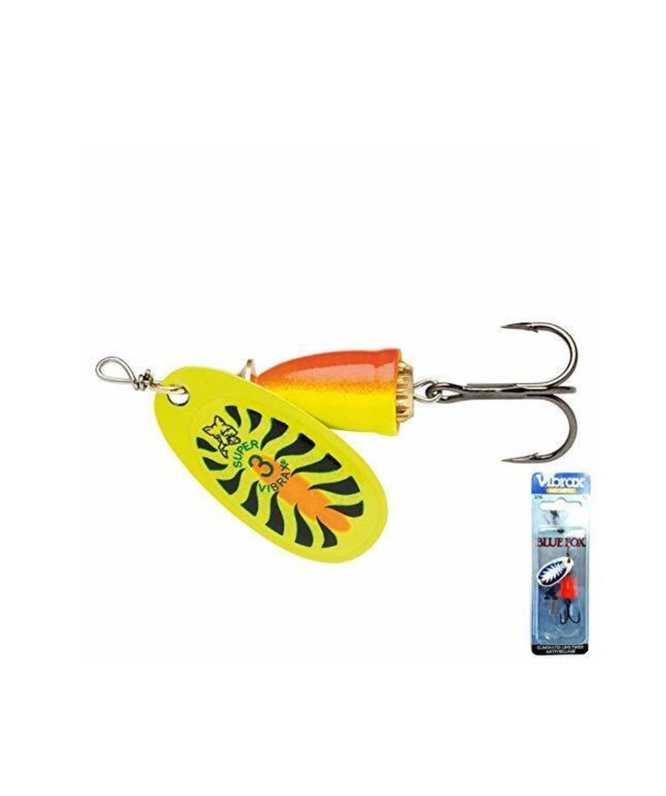 Rapala classic vibrax 04 painted 3/8 firetiger/firetiger
