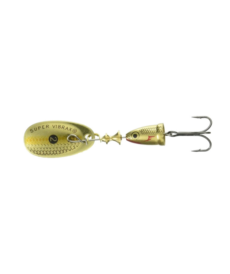 Rapala classic vibrax 02 wildeye 3/16 gold shiner