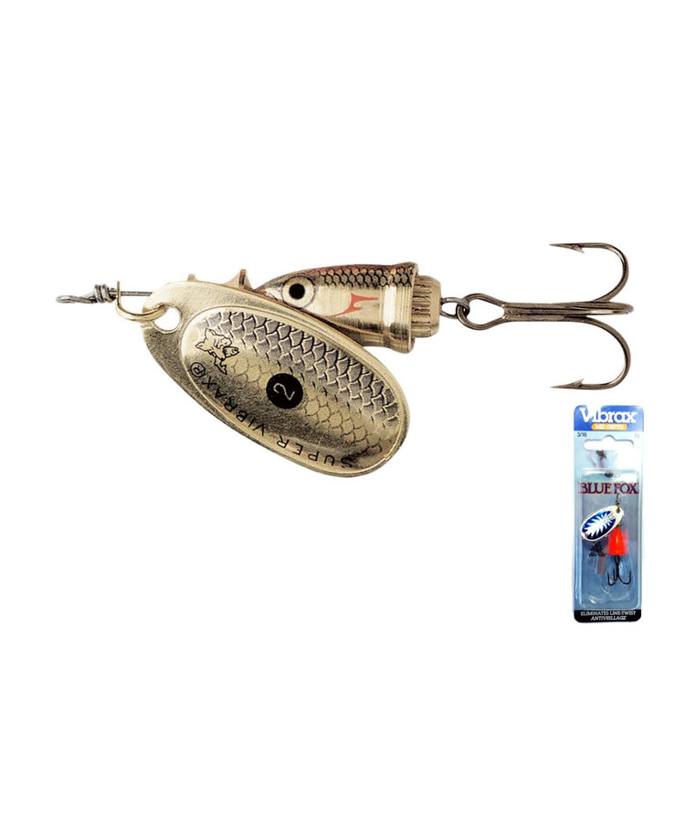 Rapala classic vibrax 04 wildeye 3/8 gold shiner