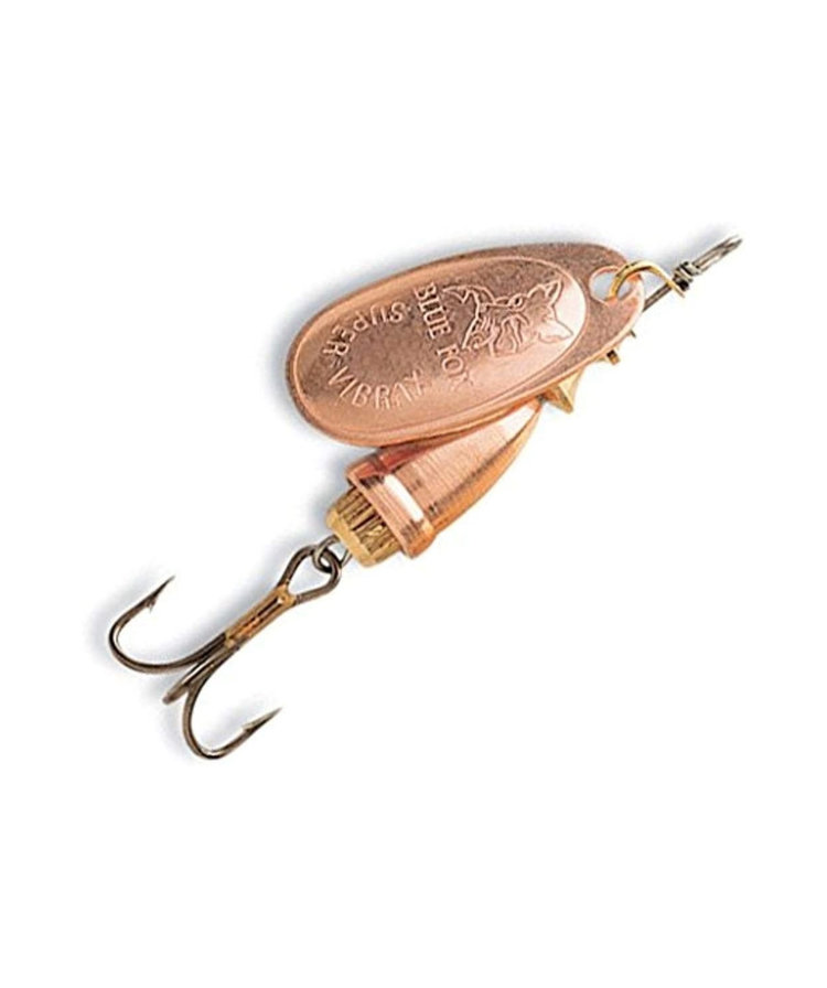 Rapala classic vibrax 03 plated 1/4 copper/copper