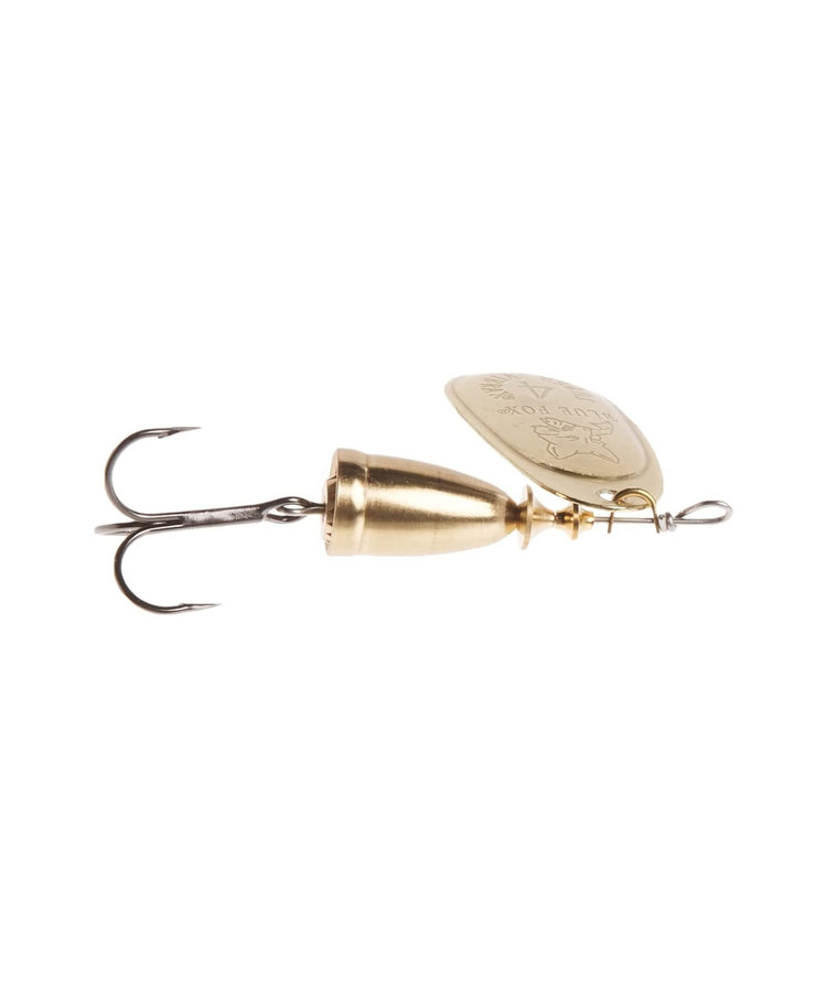 Rapala classic vibrax 04 plated 3/8 gold/gold