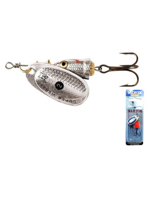 Rapala classic vibrax 04 wildeye 3/8 silver shiner