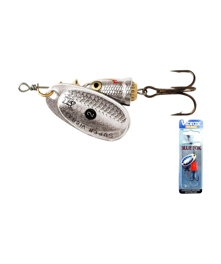 Rapala classic vibrax 04 wildeye 3/8 silver shiner