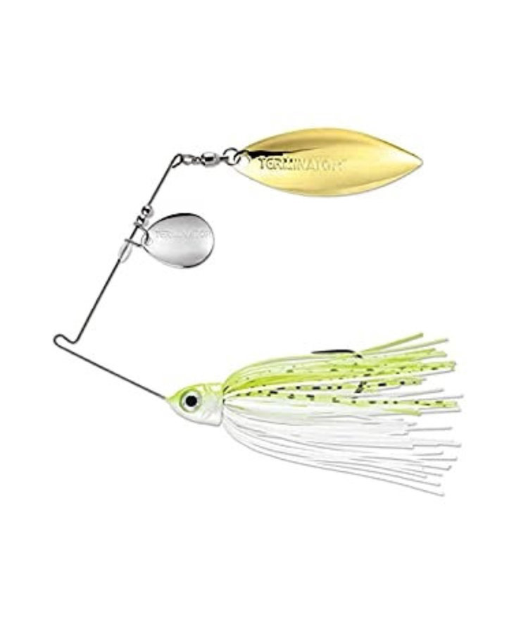 Rapala shuddering bait 3/8 chartreuse and white shad