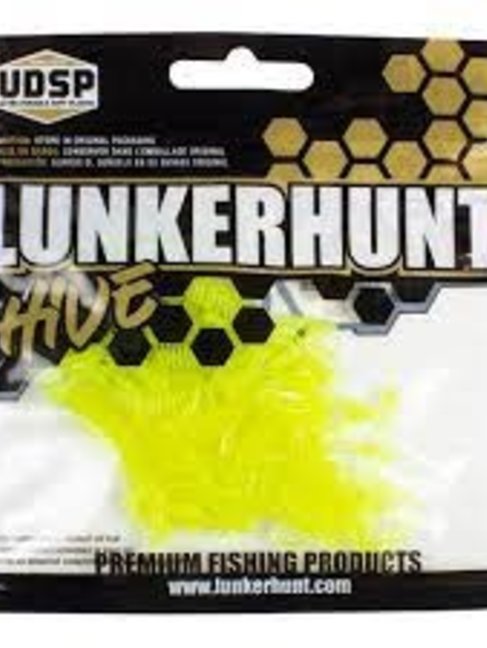 Lunkerhunt micro typhon chartreuse glow