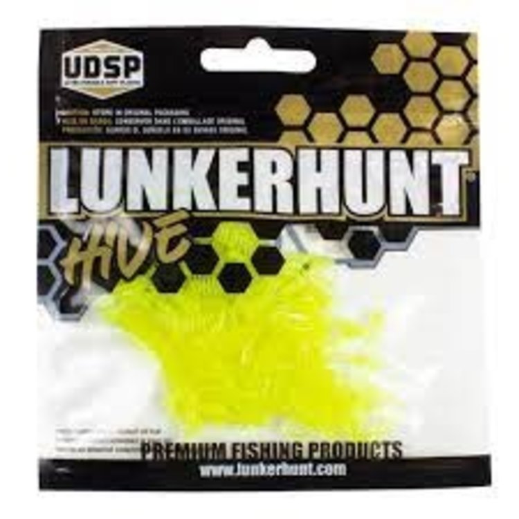 Lunkerhunt micro typhon chartreuse glow