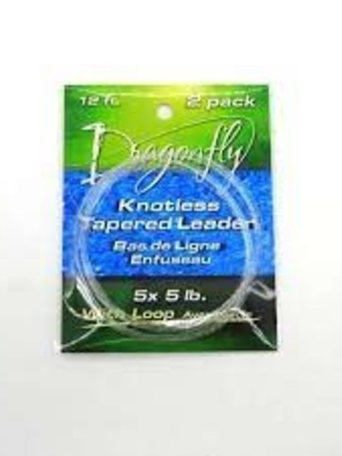 Big Rock Sports dragonfly knotless tapered leader 12ft 1x12lbs