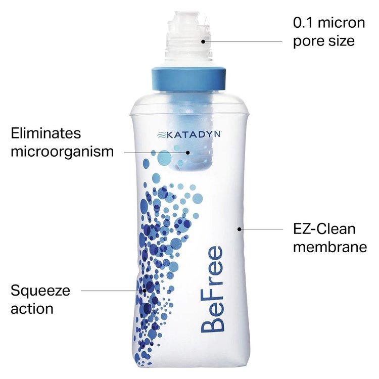 Katadyn Be Free 1.0L Water Filtration System
