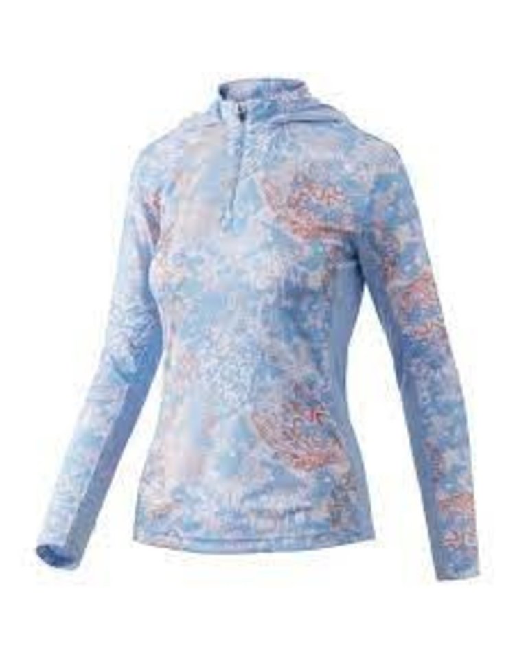 Huk Womens icon X tide change hoodie