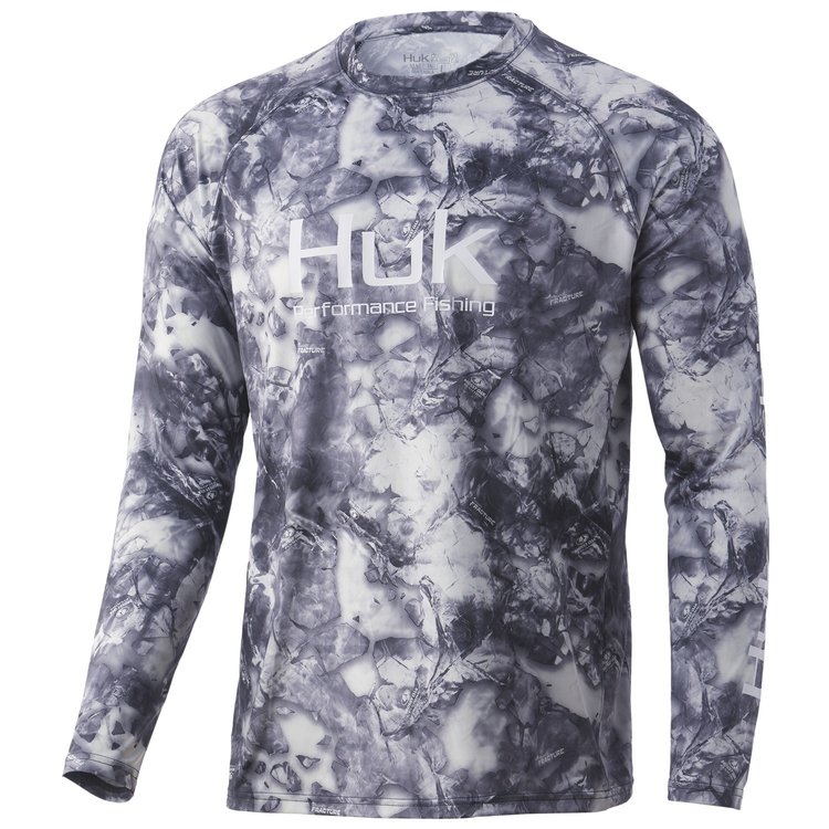 Huk Vented Mossy Oak Fracture Pursuit LS