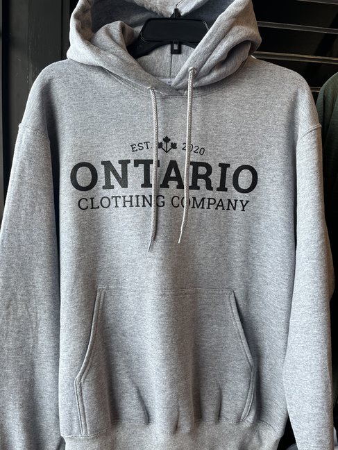Ontario Clothing Company athletic founders hoodie