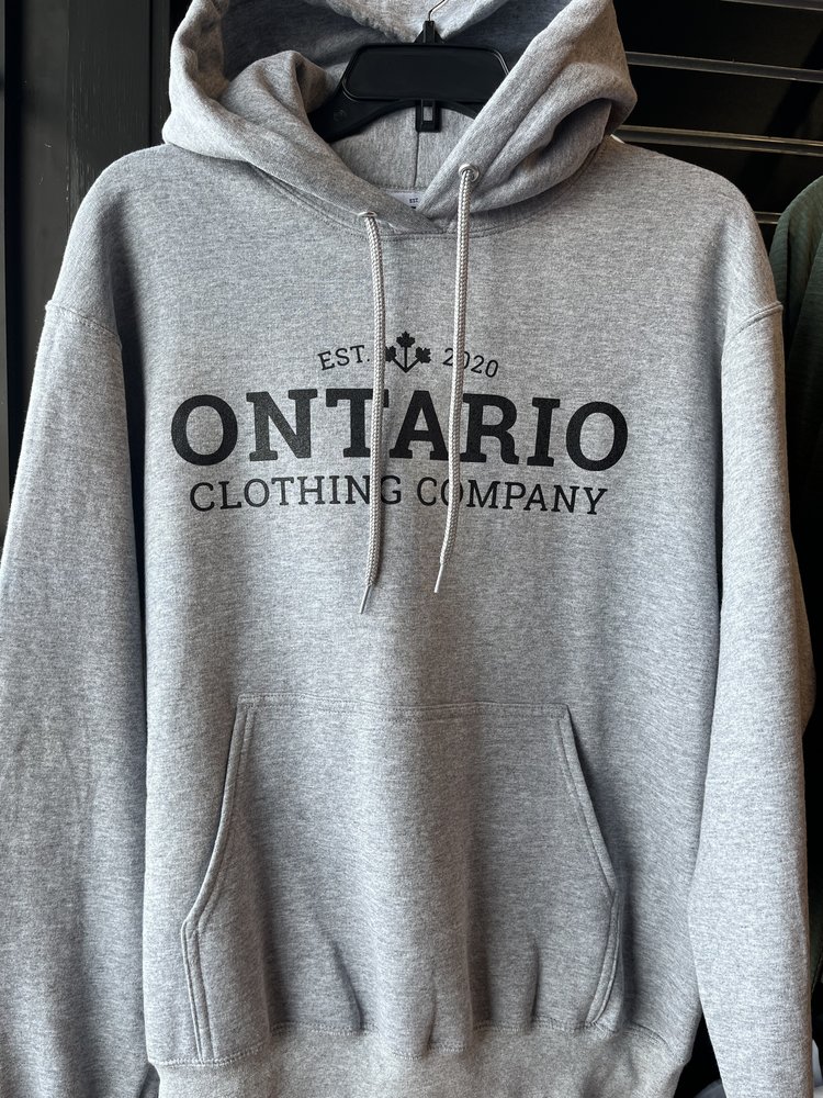Ontario Clothing Company athletic founders hoodie