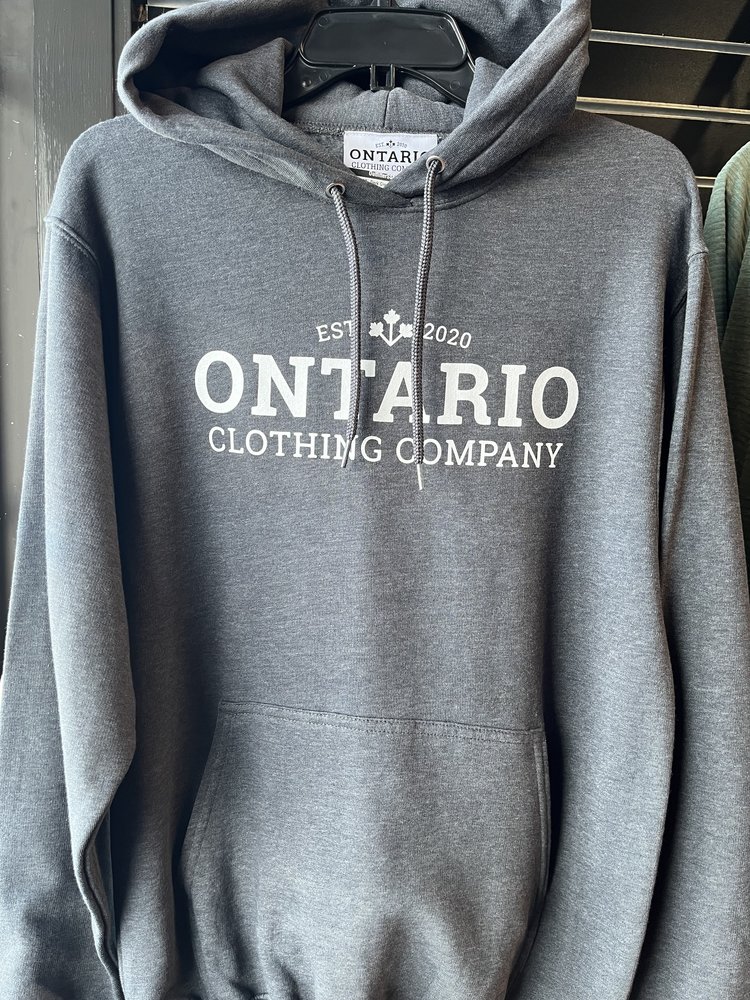 Ontario Clothing Company athletic founders hoodie