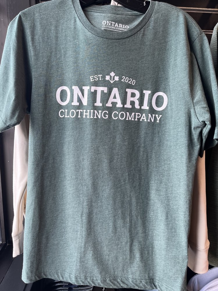 Ontario Clothing Company founders tee