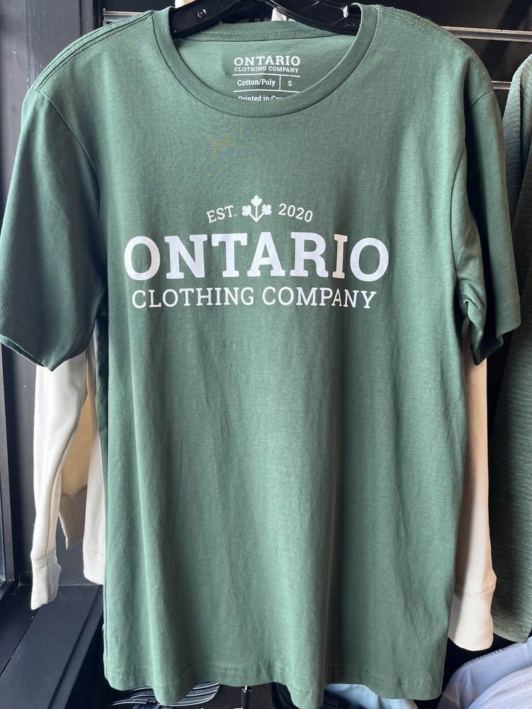 Ontario Clothing Company founders tee