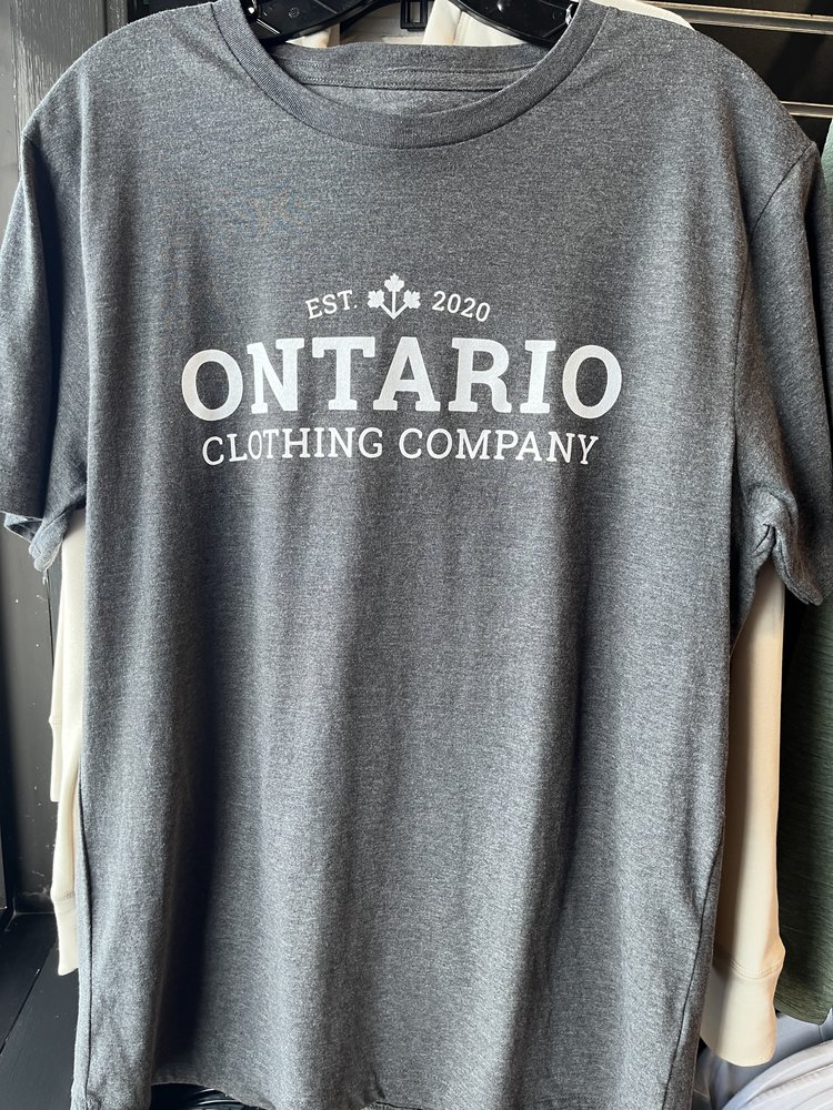 Ontario Clothing Company founders tee