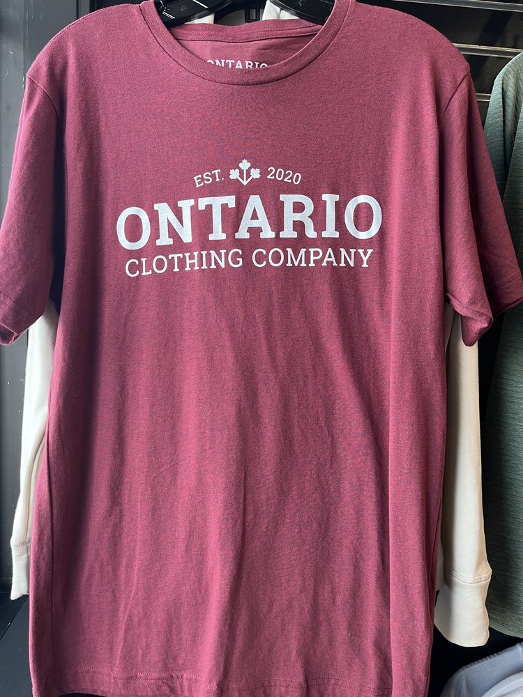 Ontario Clothing Company founders tee