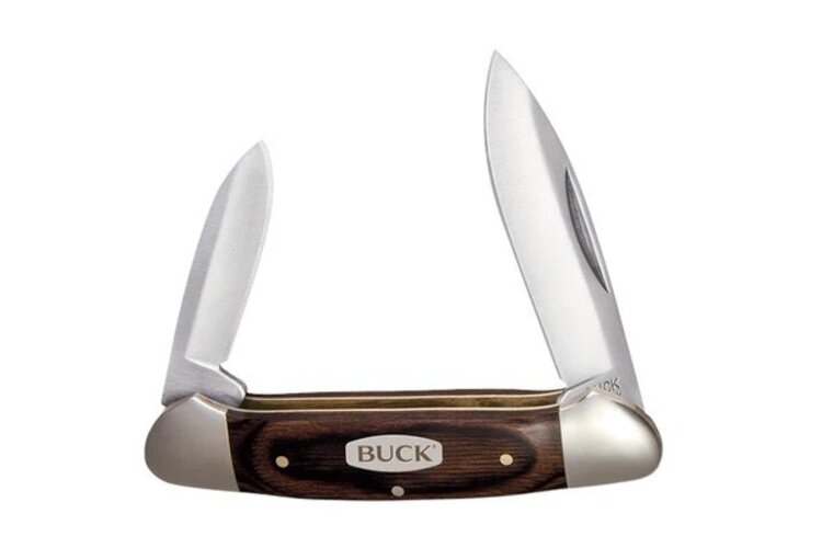 Buck Canoe Brown Wood Handle