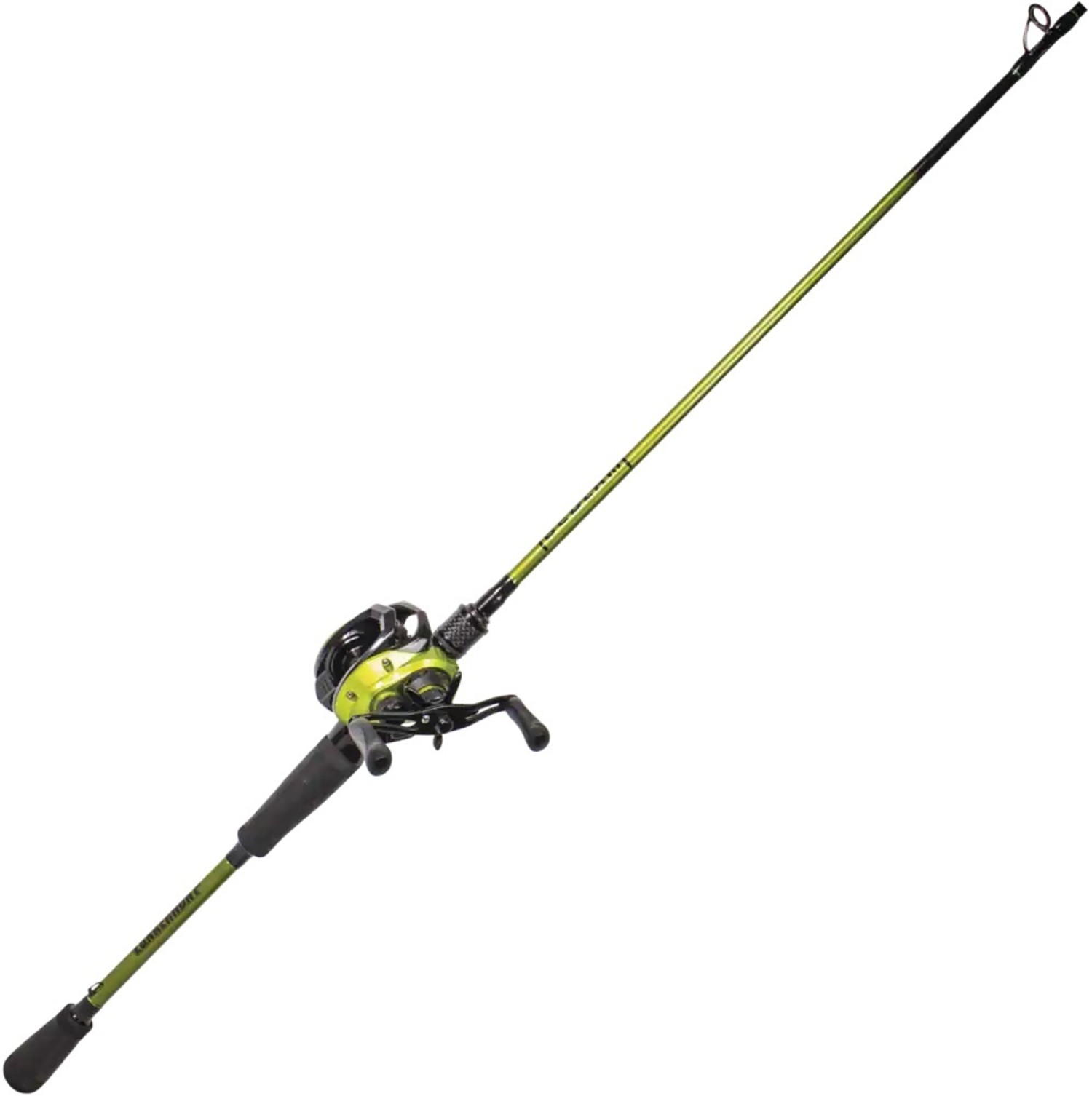 Lunkerhunt Baitcaster Rod Combo 7ft Fast Action Right handed bedlam