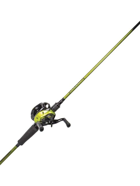 Lunkerhunt Baitcaster Rod Combo 7ft Fast Action Right handed bedlam