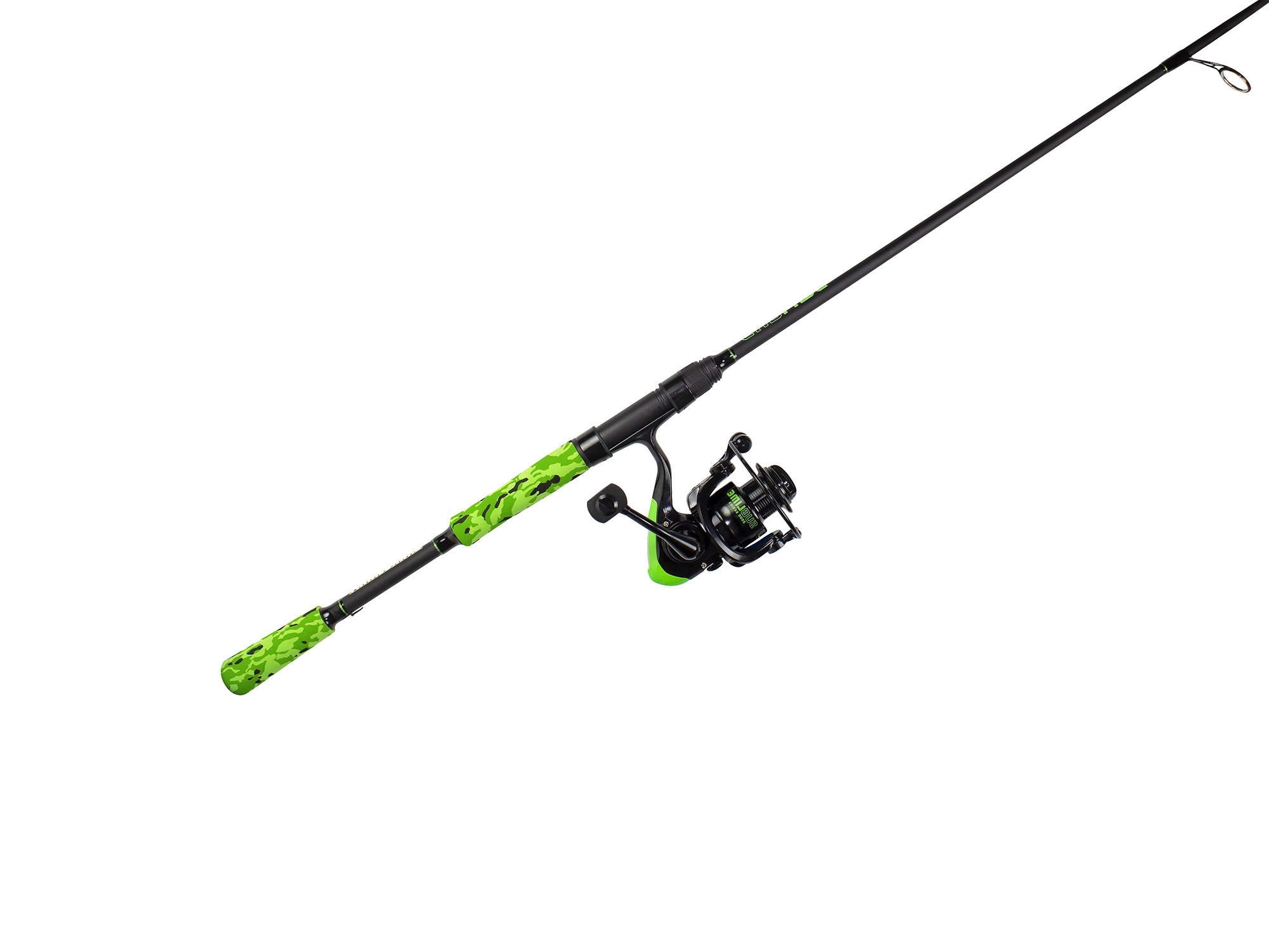Hunter Spinning Rod Combo - Dark green camo - 6ft 8