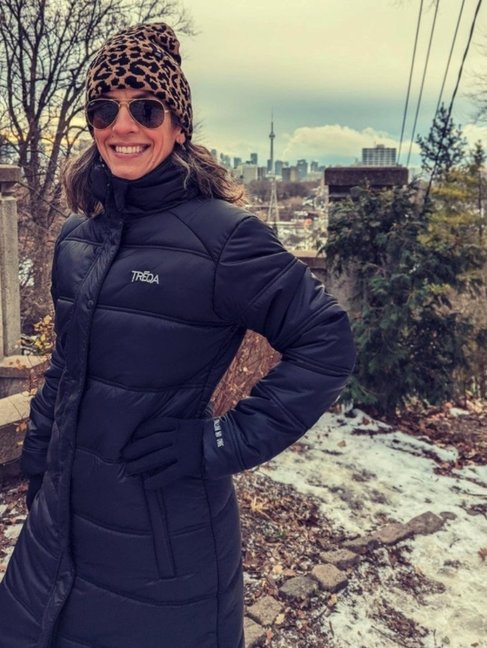 Treqa Corp Ladies Everest 400 GSM Black